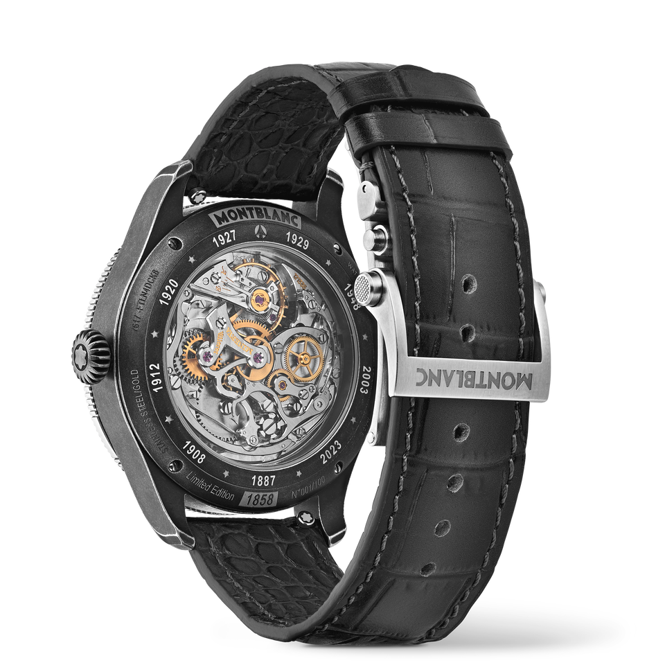 Montblanc 1858 The Unveiled Timekeeper Minerva Limited Edition - 100 pieces - 4
