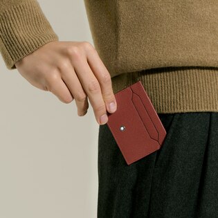 Card Holder 5cc in Sartorial Leather