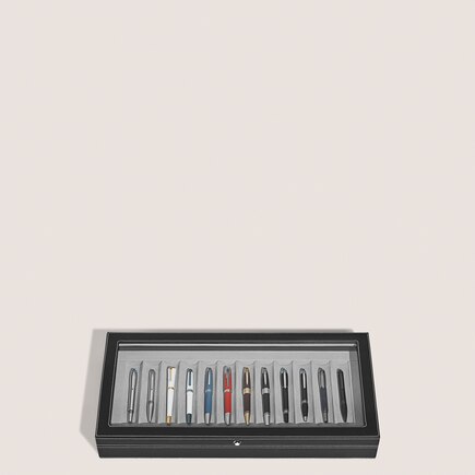 Caja de Colección para 12 Artículos de Escritura en Madera Lacada