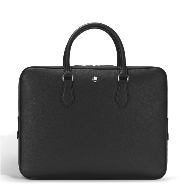 Large Briefcase in Sartorial Leather - 1