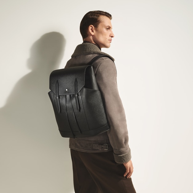 Sac &agrave; Dos Moyen Mod&egrave;le en Cuir Sartorial - 2