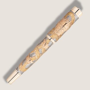 A Journey Among Dragons The Coiling Dragon Limited Edition 8 Fountain Pen