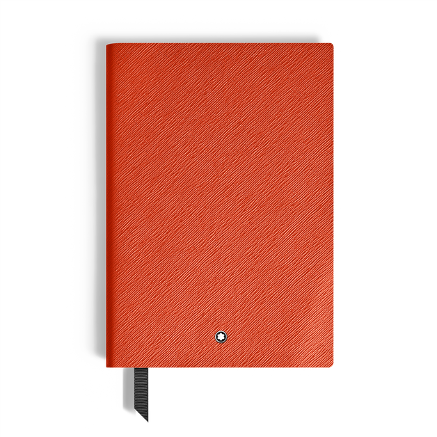 Carnet Moyen Format en Cuir Sartorial, Pages Lign&eacute;es - 1