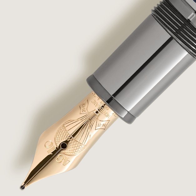 Meisterst&uuml;ck Around the World in 80 Days Solitaire LeGrand Fountain Pen - 3