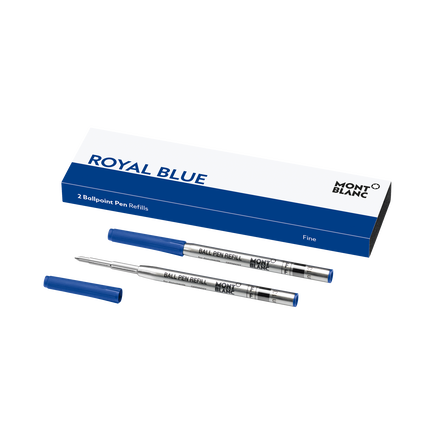2x Ballpoint Refills, Royal Blue