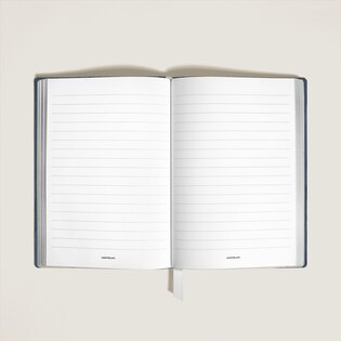 Medium Notebook in Corteccia Leather, Lined Pages