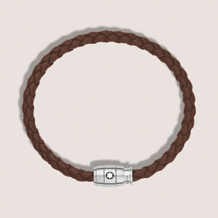 3 Rings Bracelet in Soft Leather