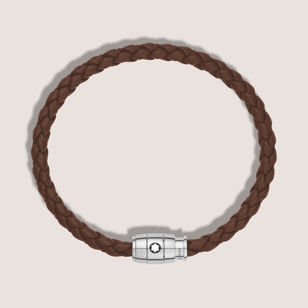 3 Rings Bracelet in Soft Leather - 3