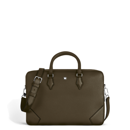 Medium Briefcase in Grain Leather