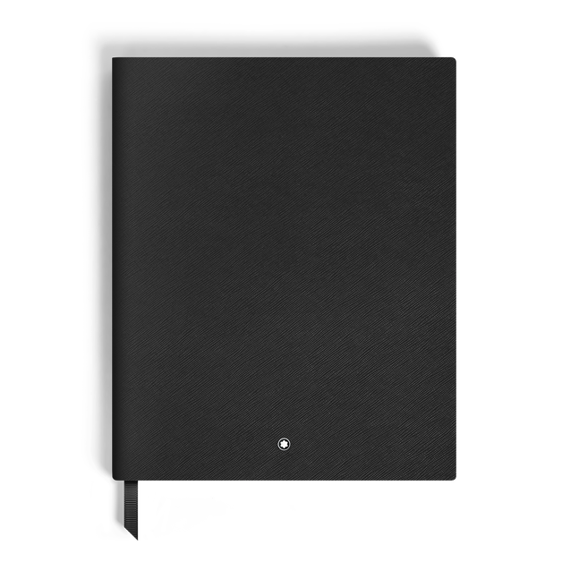 Large Notebook in Sartorial Leather, Lined Pages - 1