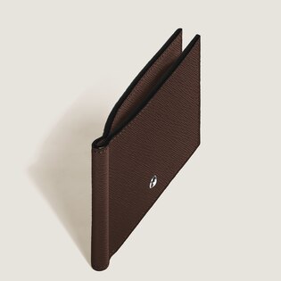 Wallet 6cc with Money Clip in Sartorial Leather