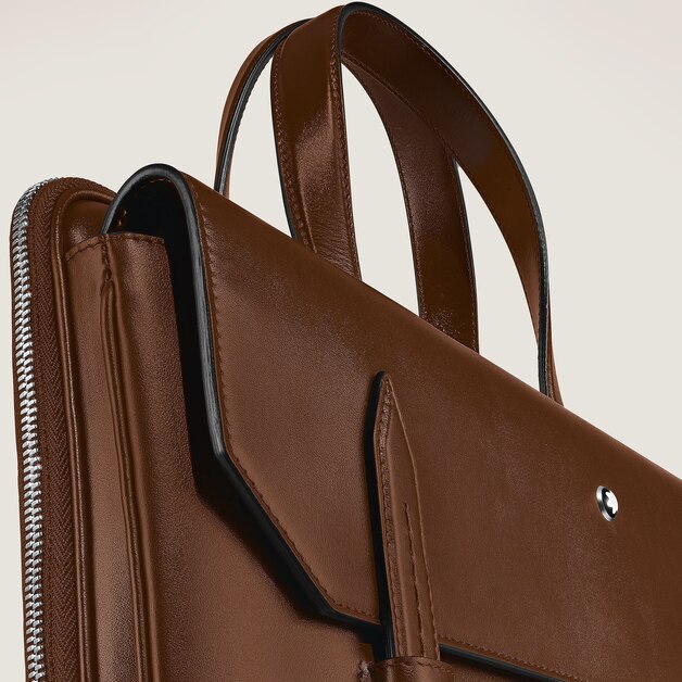 Thin Briefcase in Meisterstück Leather - 2