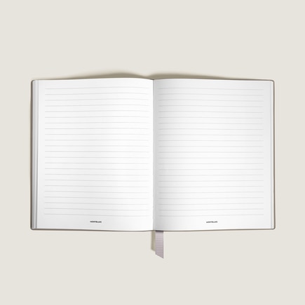 Small Notebook in Sartorial Leather, Lined Pages
