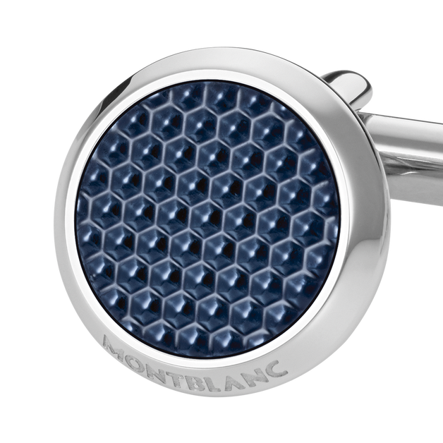 Boutons de Manchette Meisterst&uuml;ck avec Incrustation de Laque &agrave; Motif - 2