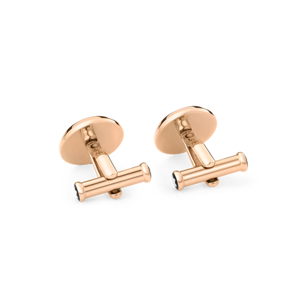 Meisterst&uuml;ck Cufflinks with Blue Goldstone Inlay