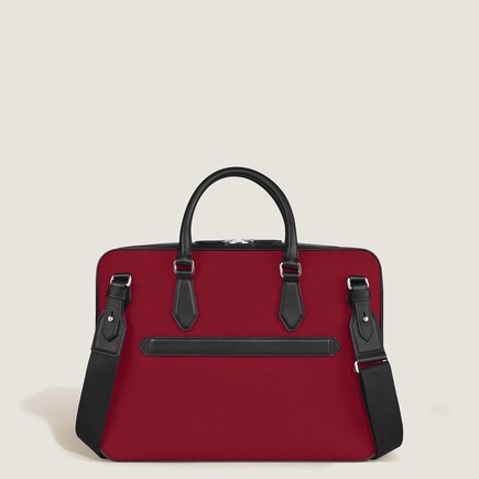 Porte-Documents Fin Ann&eacute;e du Cheval en Gabardine Brod&eacute;e