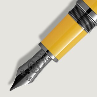 Great Characters Enzo Ferrari Special Edition Giallo Modena Fountain Pen M