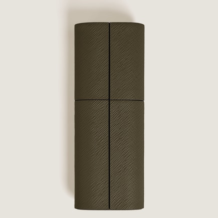 &Eacute;tui pour 2&nbsp;Instruments d'&Eacute;criture en Cuir Sartorial