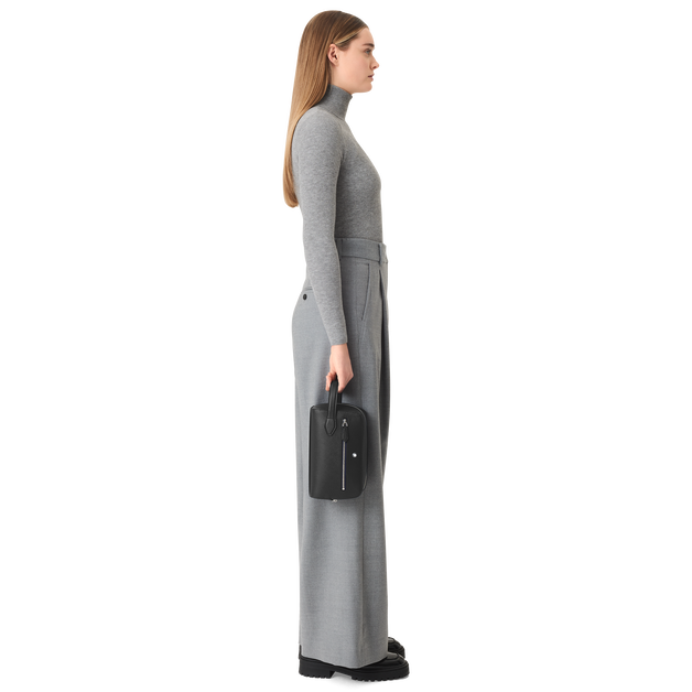 Wash Bag in Sartorial Leather - 2