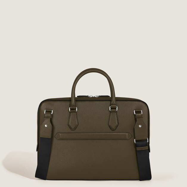Thin Briefcase in Sartorial Leather - 6