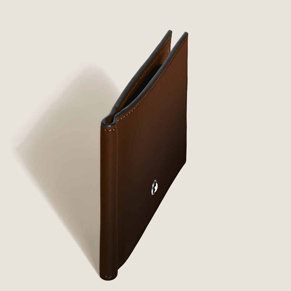 Wallet 6cc with Money Clip in Meisterst&uuml;ck Sfumato Leather - 5