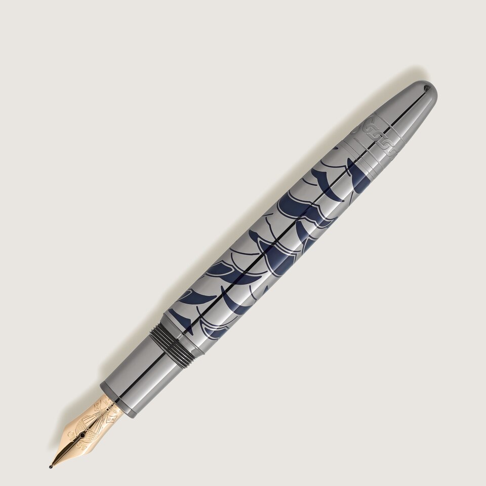 Meisterst&uuml;ck Around the World in 80 Days Solitaire LeGrand Fountain Pen - 5