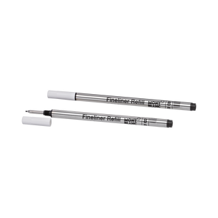 2x Fineliner Refills, Mystery Black