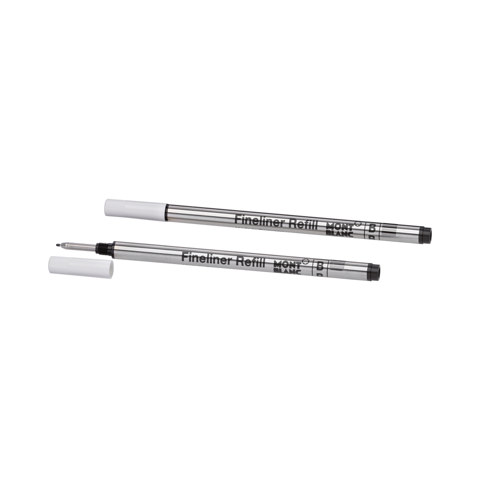 2x Fineliner Refills, Mystery Black - 2