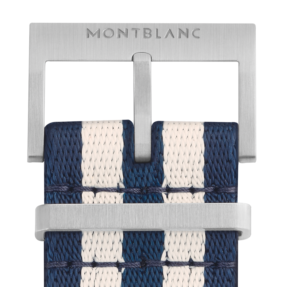 Blue & White Nylon Strap - 2