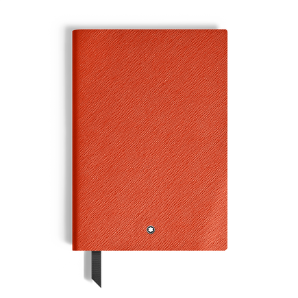 Medium Notebook in Sartorial Leather, Lined Pages