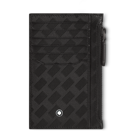 Porte-Cartes 8cc Zipp&eacute; en Cuir Extreme