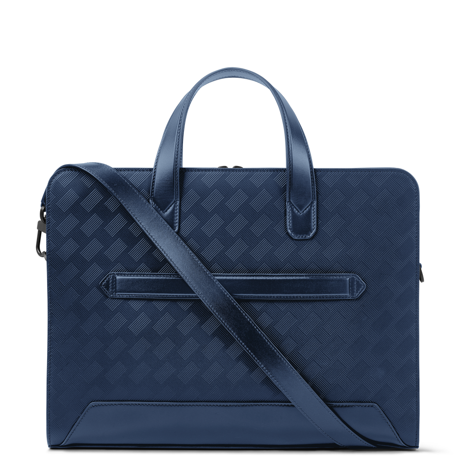 Thin Briefcase in Extreme Leather - 5