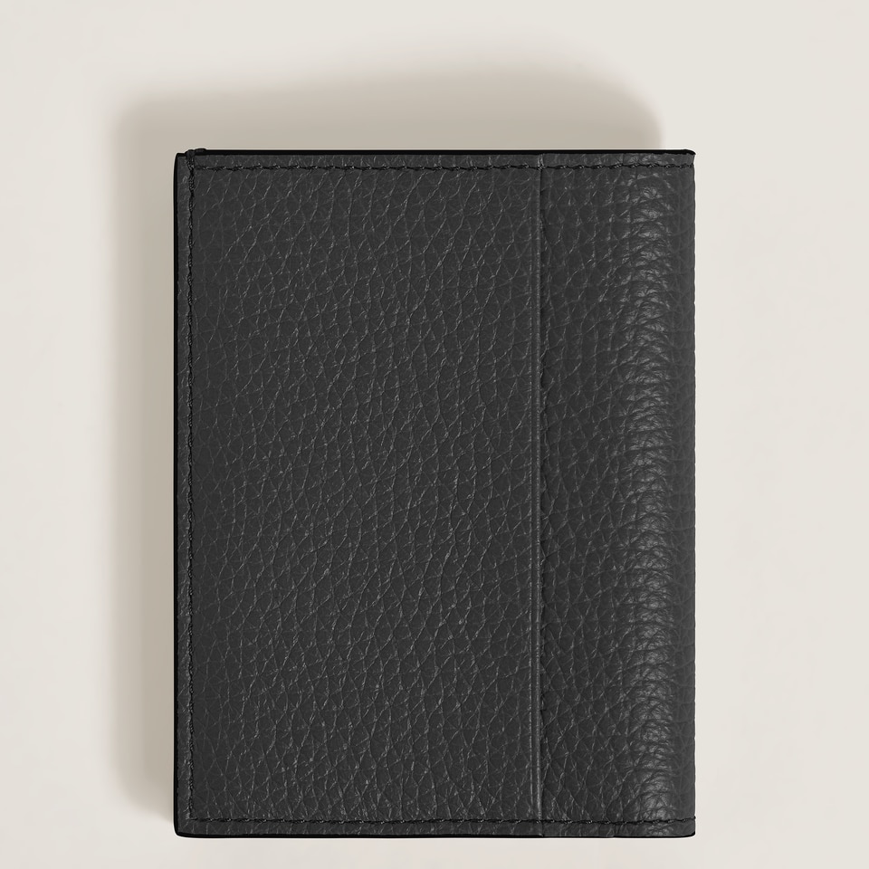 Mini Wallet 4cc in Grain Leather - 5