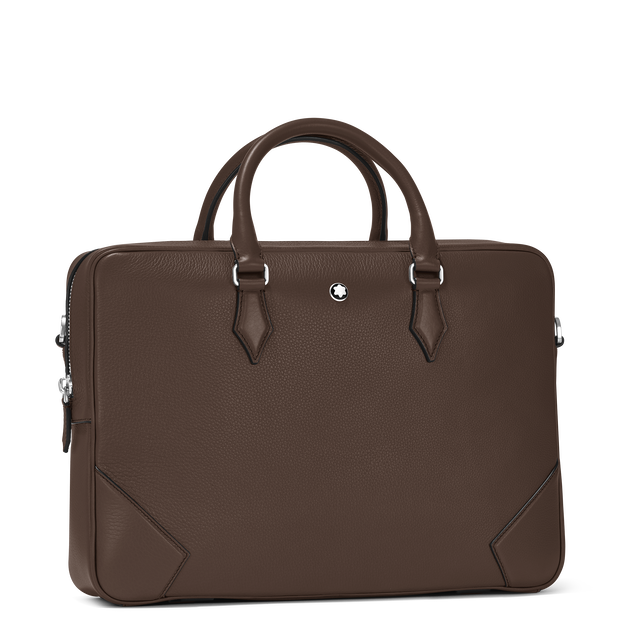 Medium Briefcase in Grain Leather - 2