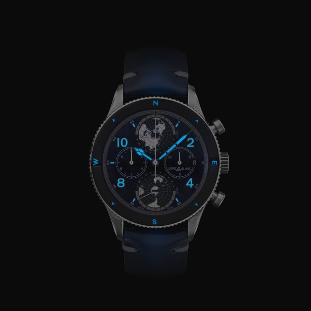 Montblanc 1858 Geosphere Chronograph 0 Oxygen Limited Edition - 290 pieces - 6