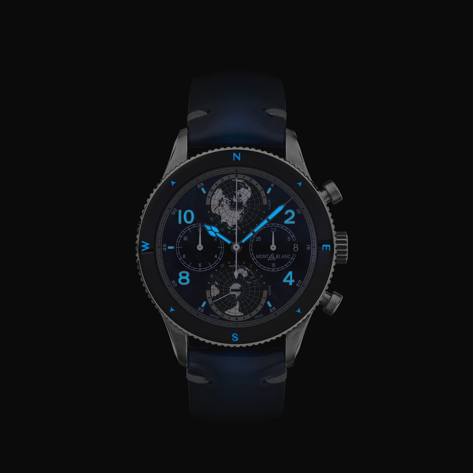 Montblanc 1858 Geosphere Chronograph 0 Oxygen Limited Edition - 290 pieces - 6