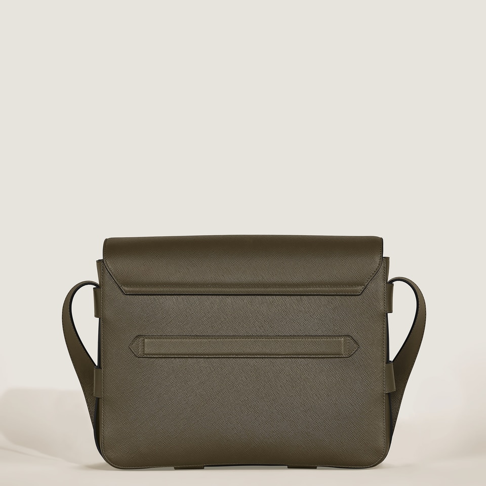 Belt Messenger Bag in Sartorial Leather - 5