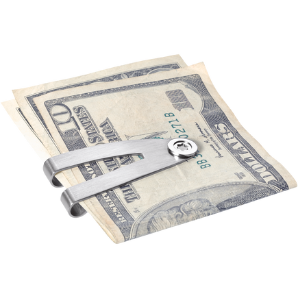 Pinza para Billetes de Acero