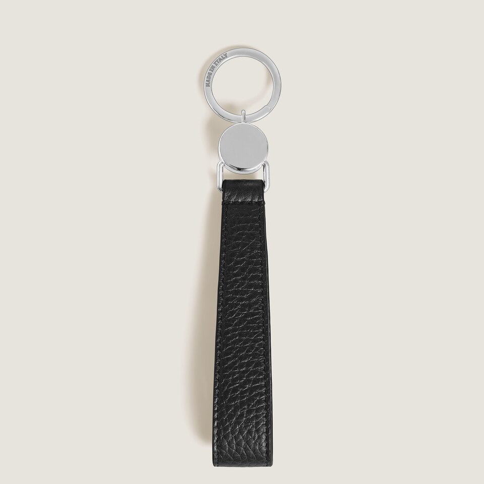 Loop Key Holder in Grain Leather - 2