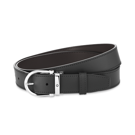 Horseshoe 35 mm Reversible Belt in Leather
