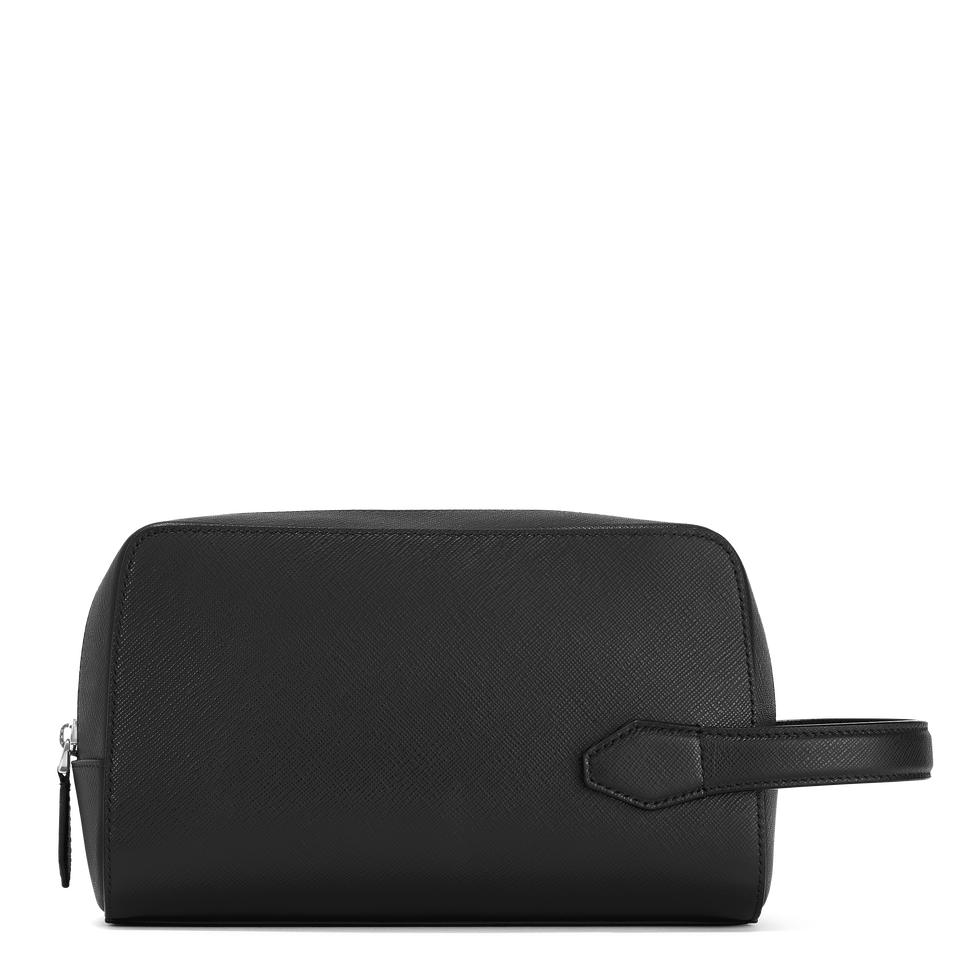 Kosmetik-Clutch aus Sartorial Leder - 4