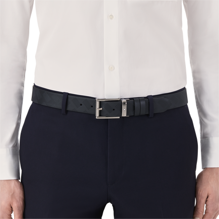 Rectangular 35 mm Belt in Extreme Leather