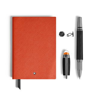 Set with Fineliner, Notebook & Cufflinks