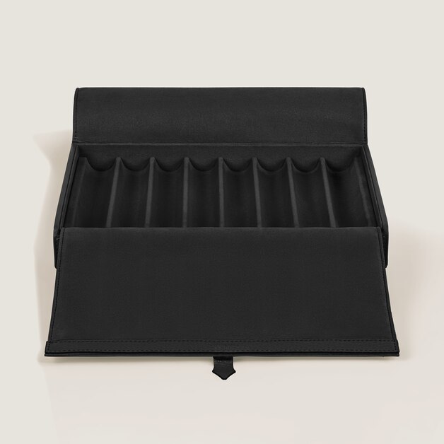 Travel Box for 8 Writing Instruments in Grained Leather - 4