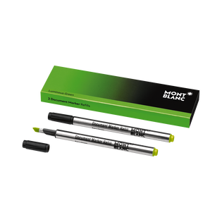2 Document Marker Refills, Luminous Green