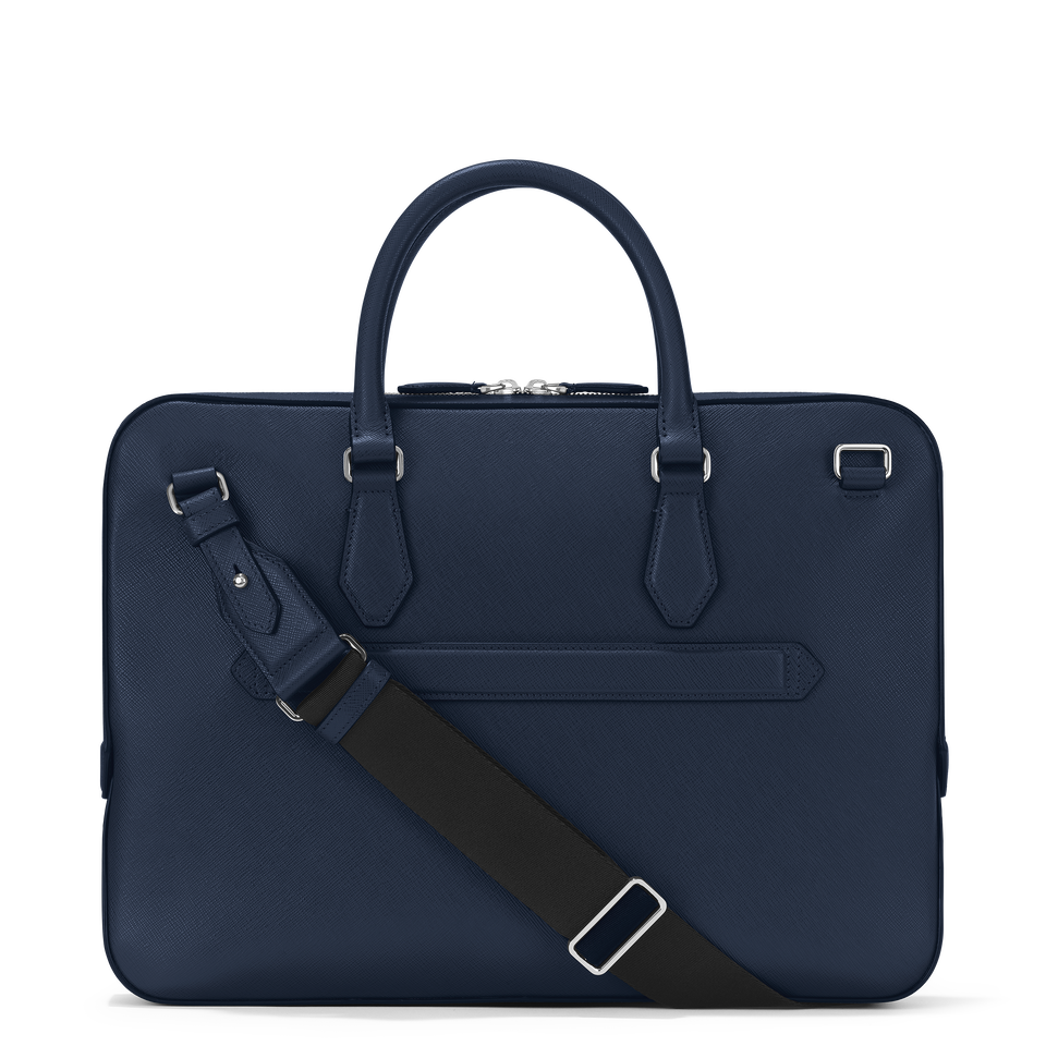 Thin Briefcase in Sartorial Leather - 4
