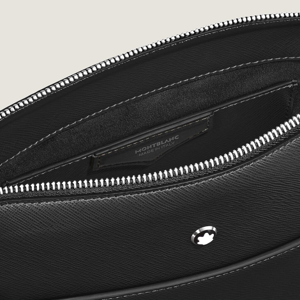 Vertical Belt Messenger Bag in Sartorial Leather - 4
