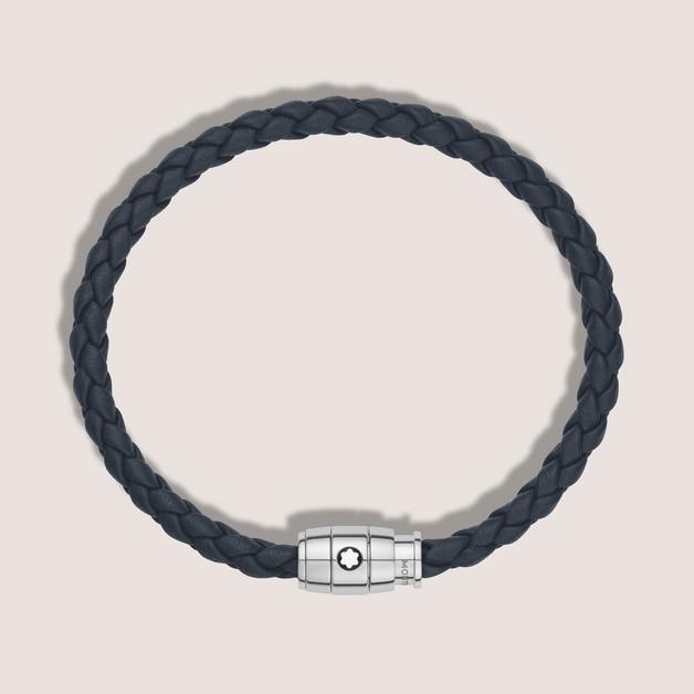 3 Rings Bracelet in Soft Leather - 3