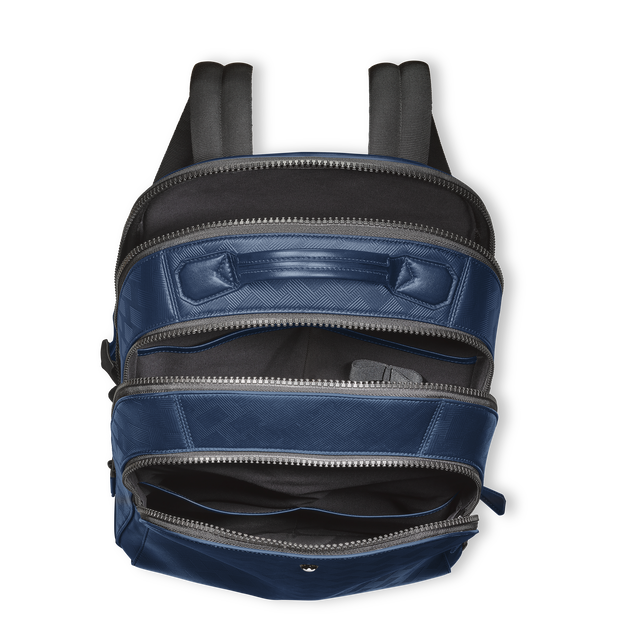 Medium Backpack with 3 Compartments in Extreme Leather - 5