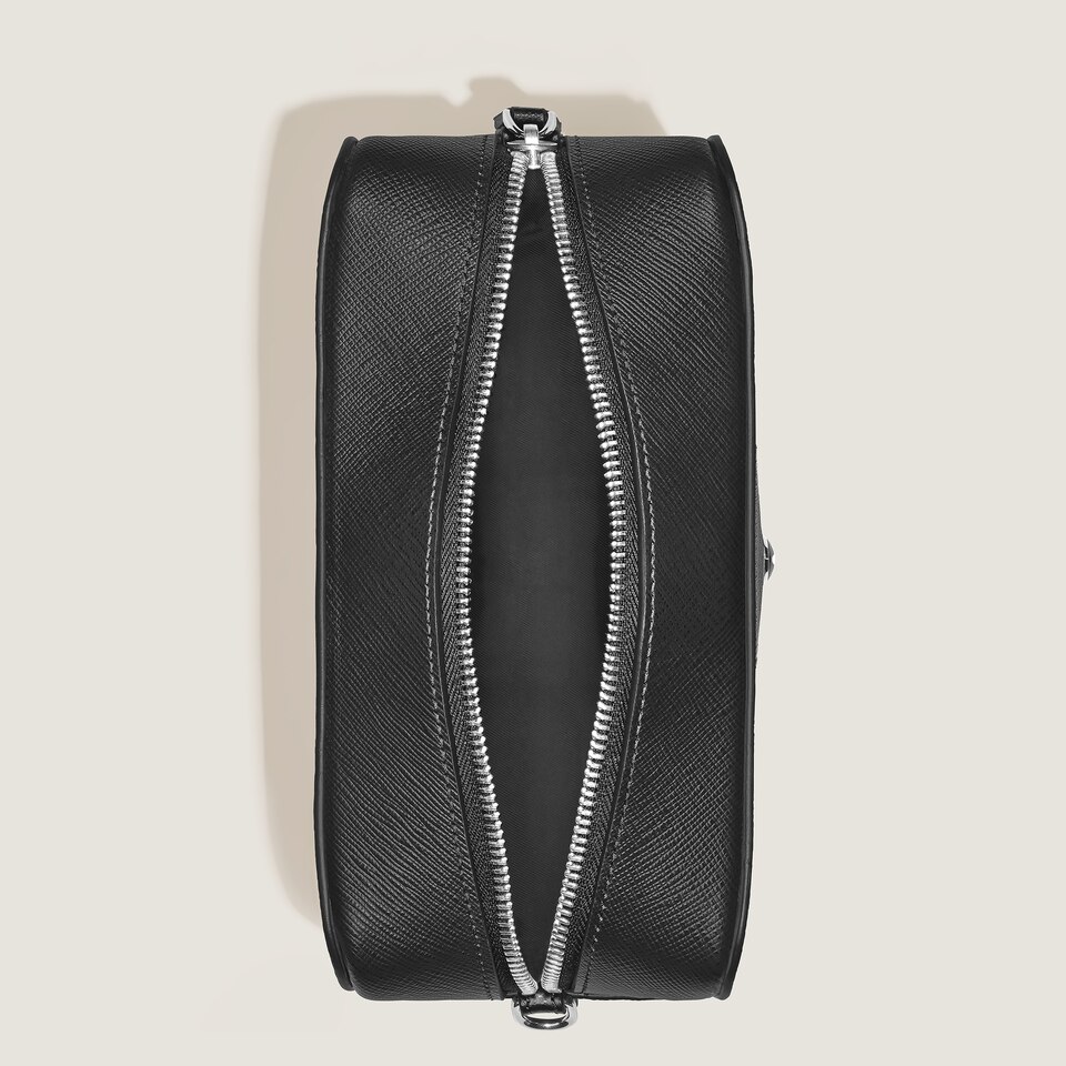 Small Wash Bag in Sartorial Leather - 6